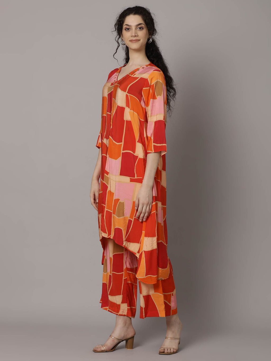 Elegance puzzle print co-ord set